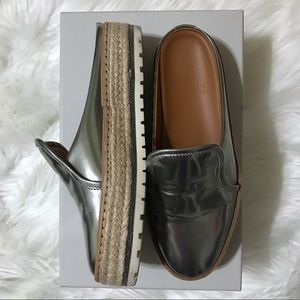 BRUNELLO CUCINELLI SLIDES - Metallic Sz 6
